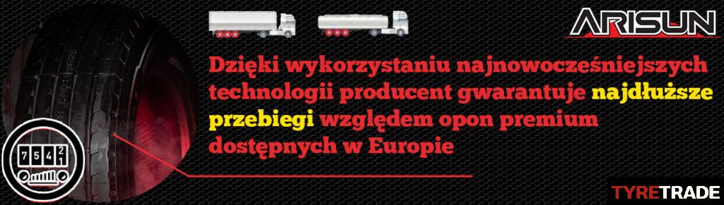 385/65R22.5 Arisun AceTrail AT502 20PR 160K M+S 3PMSF TRAILER 12